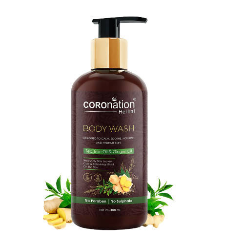Coronation Herbal Tea Tree Oil & Ginger Oil Body Wash