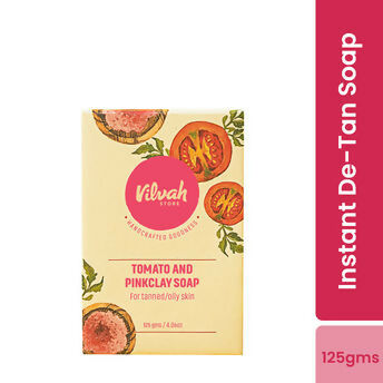 Vilvah Store Tomato & Pinkclay Soap