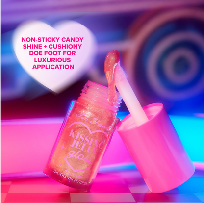 Too Faced Lip Gloss Kissing Jelly - Grape Soda