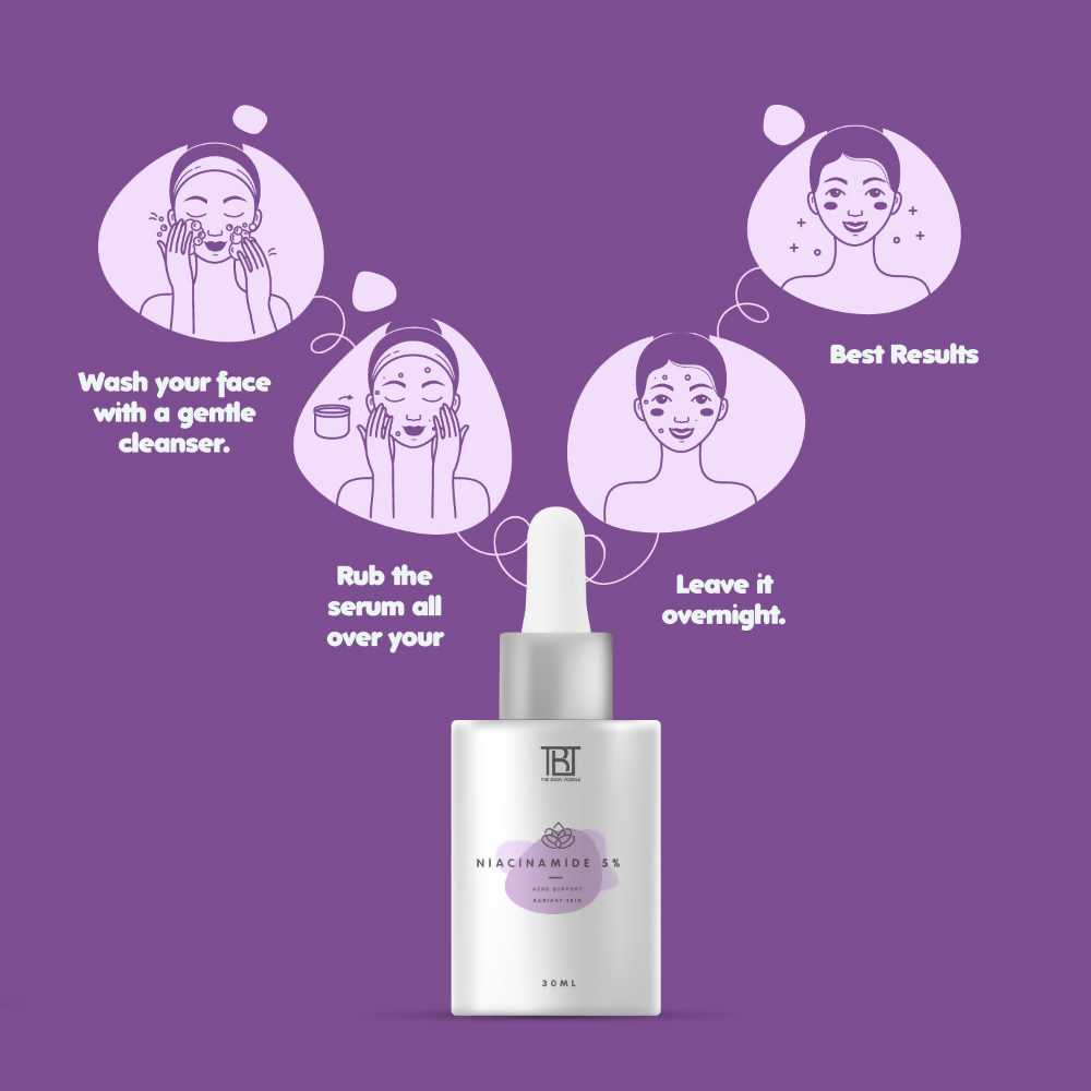 The Body Temple 5% Niacinamide Face Serum