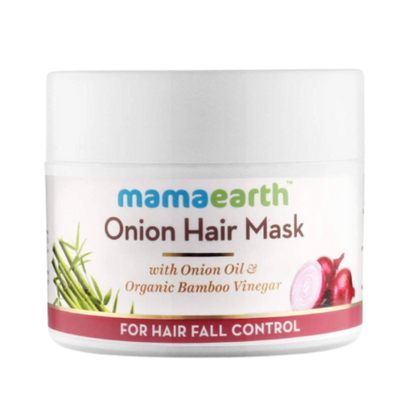 Buy Mamaearth Onion Hair Mask For Hairfall Control from DrMediCart, Ship from India to USA