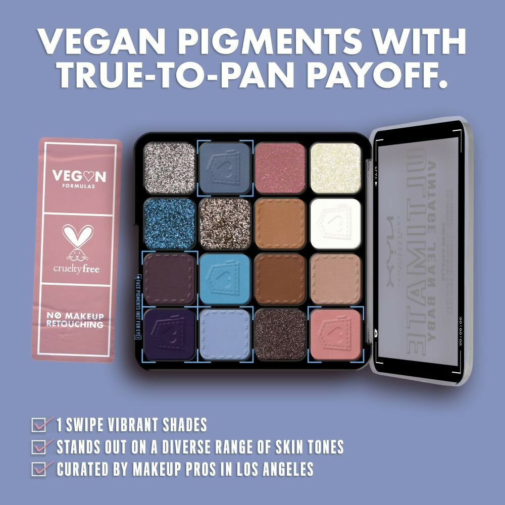NYX Professional Makeup Ultimate Shadow Palette - Vintage Jeans