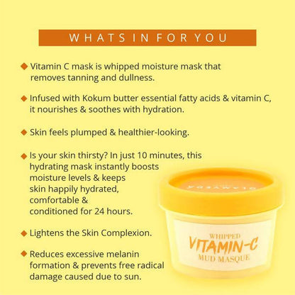 Glamveda Whipped Vitamin C Mud Masque