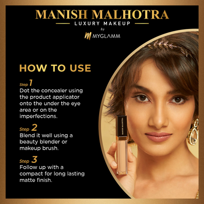 MyGlamm Manish Malhotra Beauty Skin Awakening Concealer - Neutral Maple