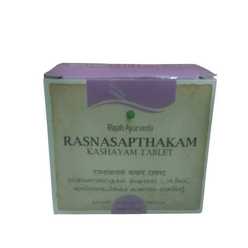Buy Rajah Ayurveda Rasnasapthakam Kashayam Tablets from DrMediCart, Ship from India to USA