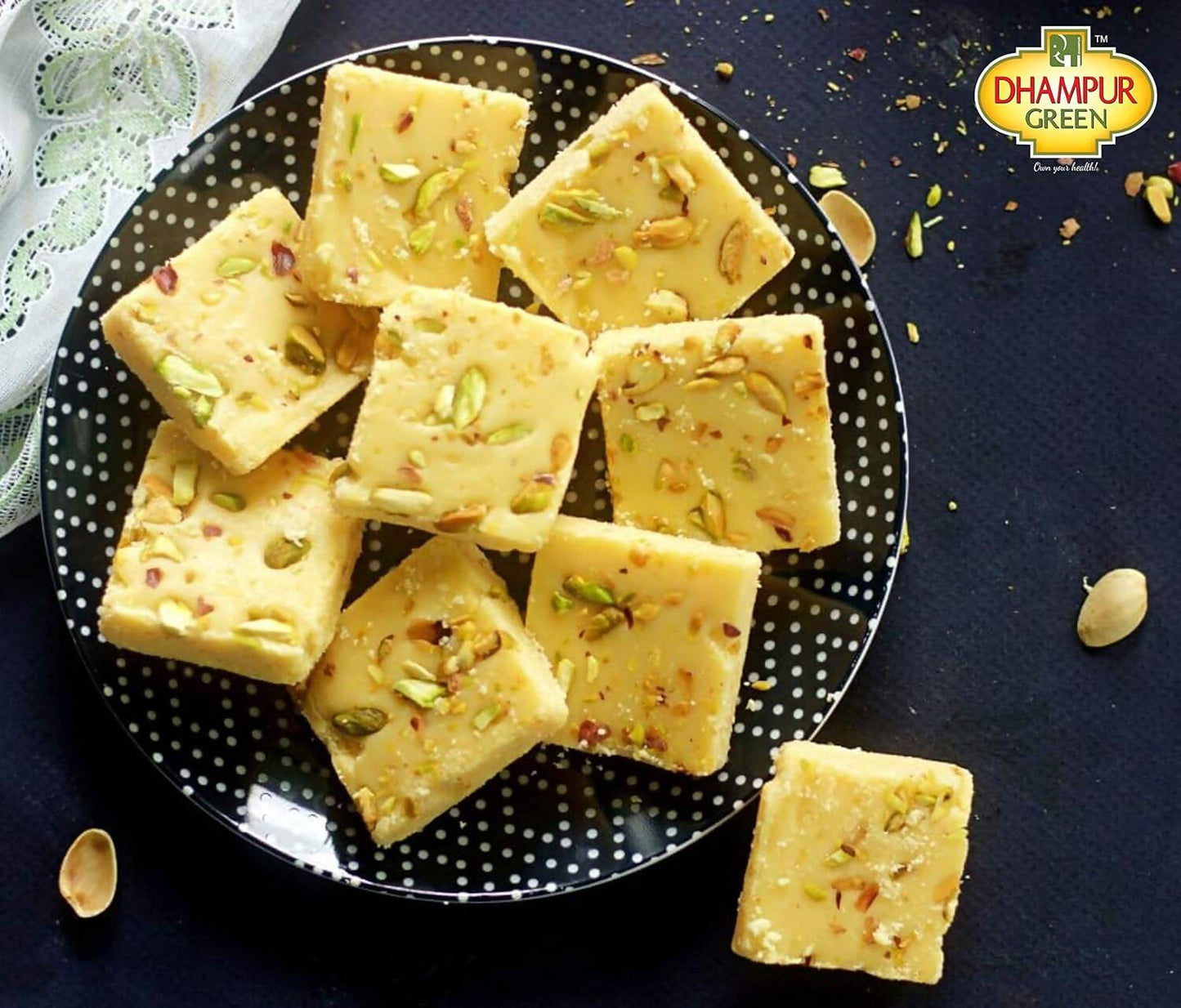 Dhampur Green Gur Chana Badam Bite