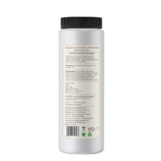 Buy Forest Essentials Silken Dusting Powder Oudh & Green Tea from DrMediCart, Ship from India to USA