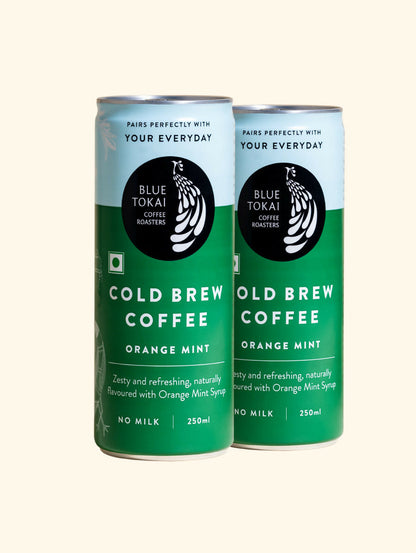 Buy Blue Tokai Cold Brew Coffee Orange Mint Can from DrMediCart