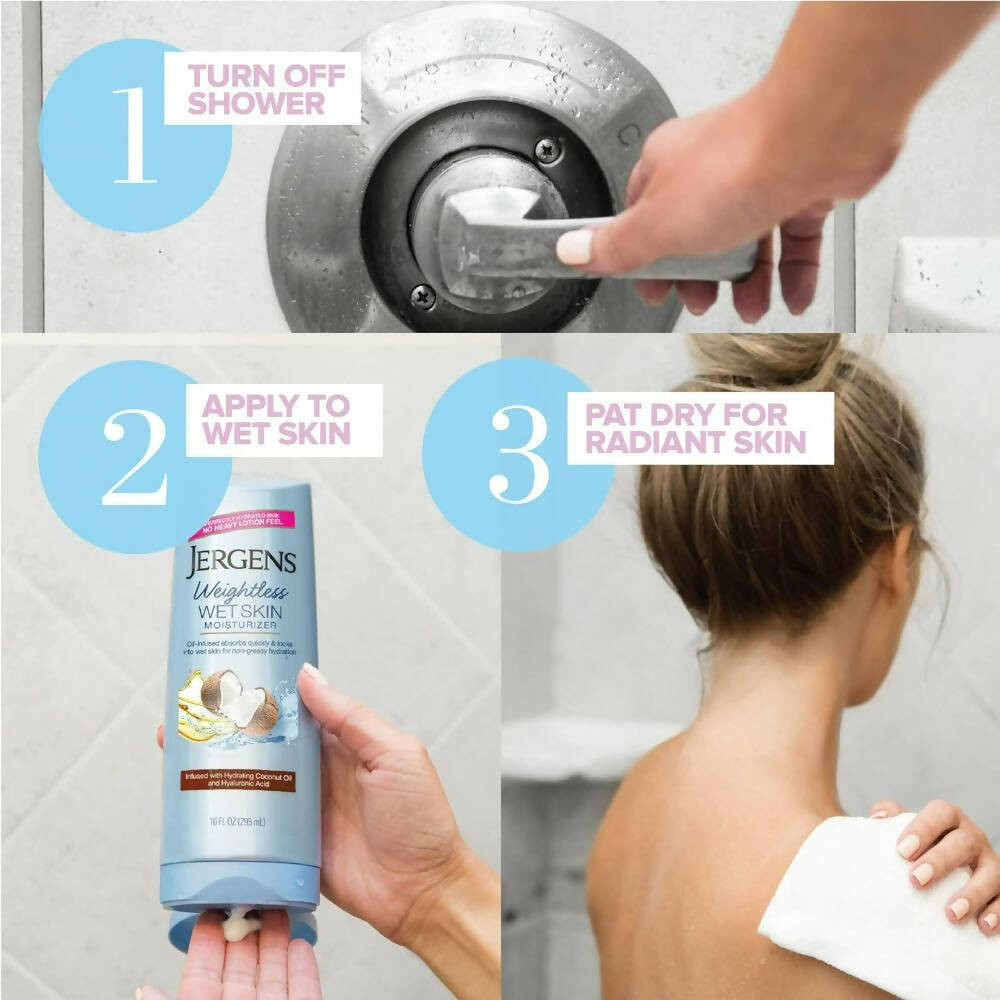 Jergens Wet Skin Body Moisturizer With Refreshing Coconut Oil - DrMediCart