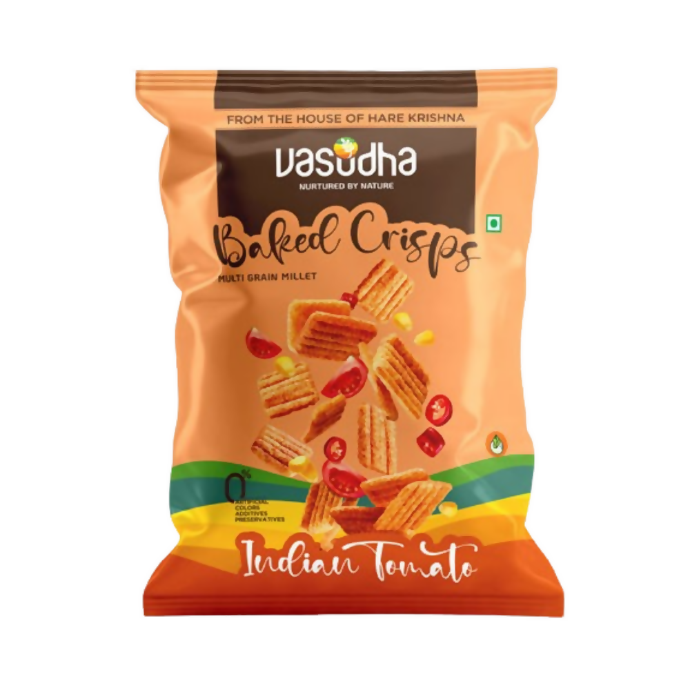 Vasudha Nurtured By Nature Indian Tomato Baked Crisps