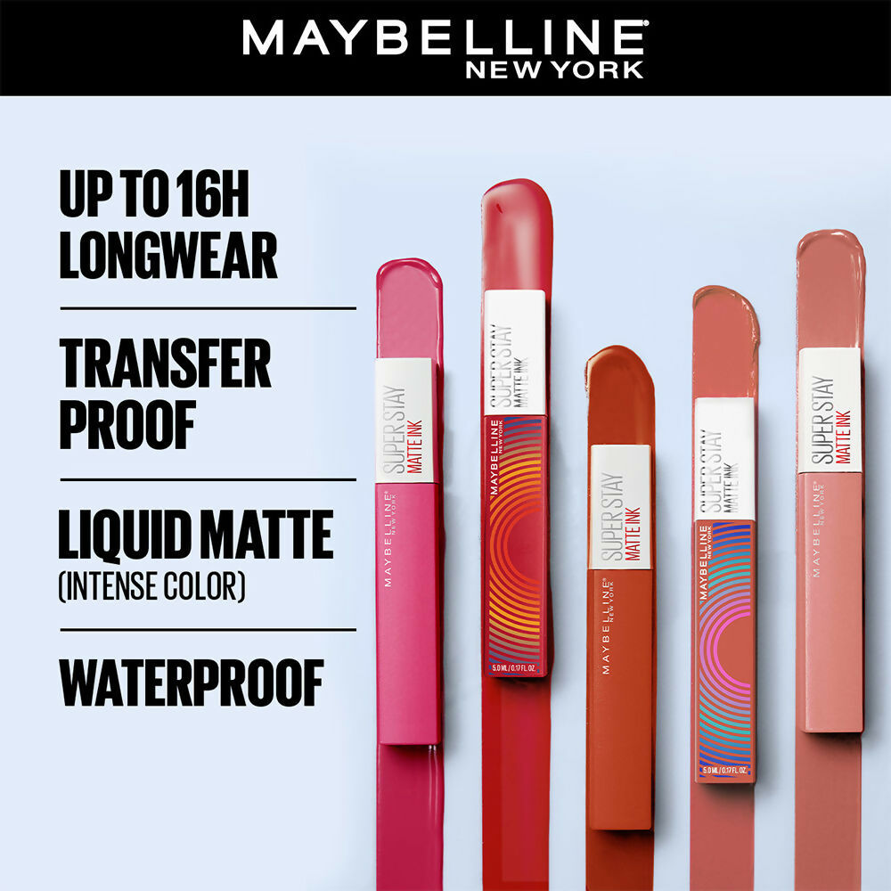 Maybelline New York Super Stay Matte Ink Liquid Lipstick - 65 Seductress
