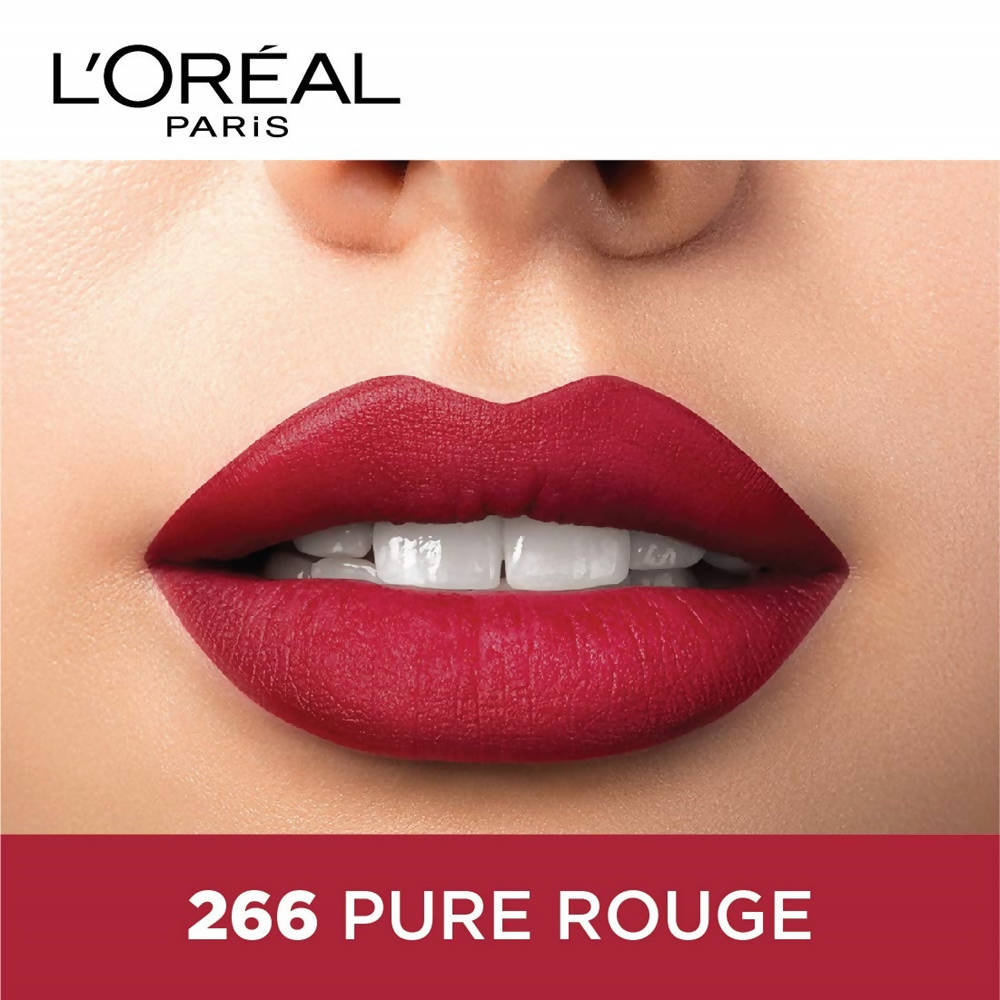 L'Oreal Paris Color Riche Moist Matte Lipstick - 266 Pure Rouge - DrMediCart