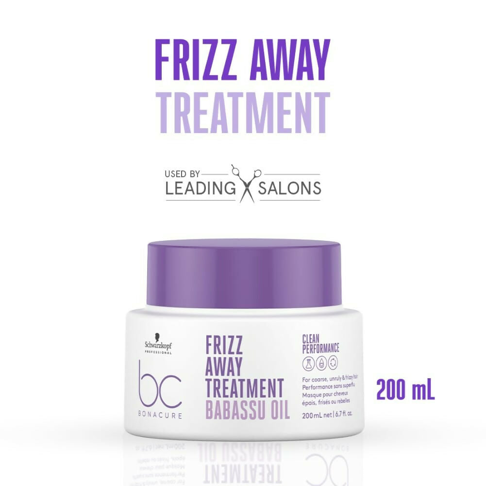 Buy Schwarzkopf Professional Bonacure Frizz Away Treatment with Babassu Oil Hair mask from DrMediCart, Ship from India to USA