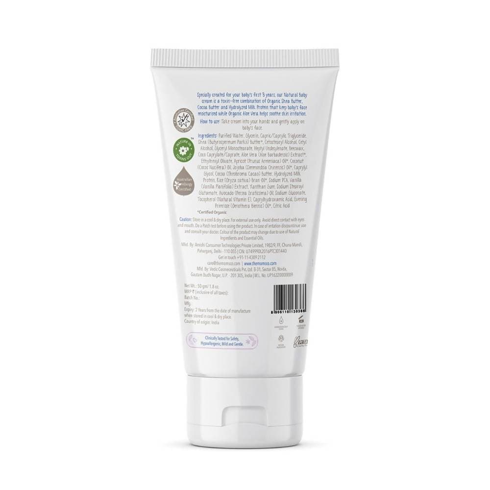 The Moms Co Natural Baby Cream For Face - Drmedicart