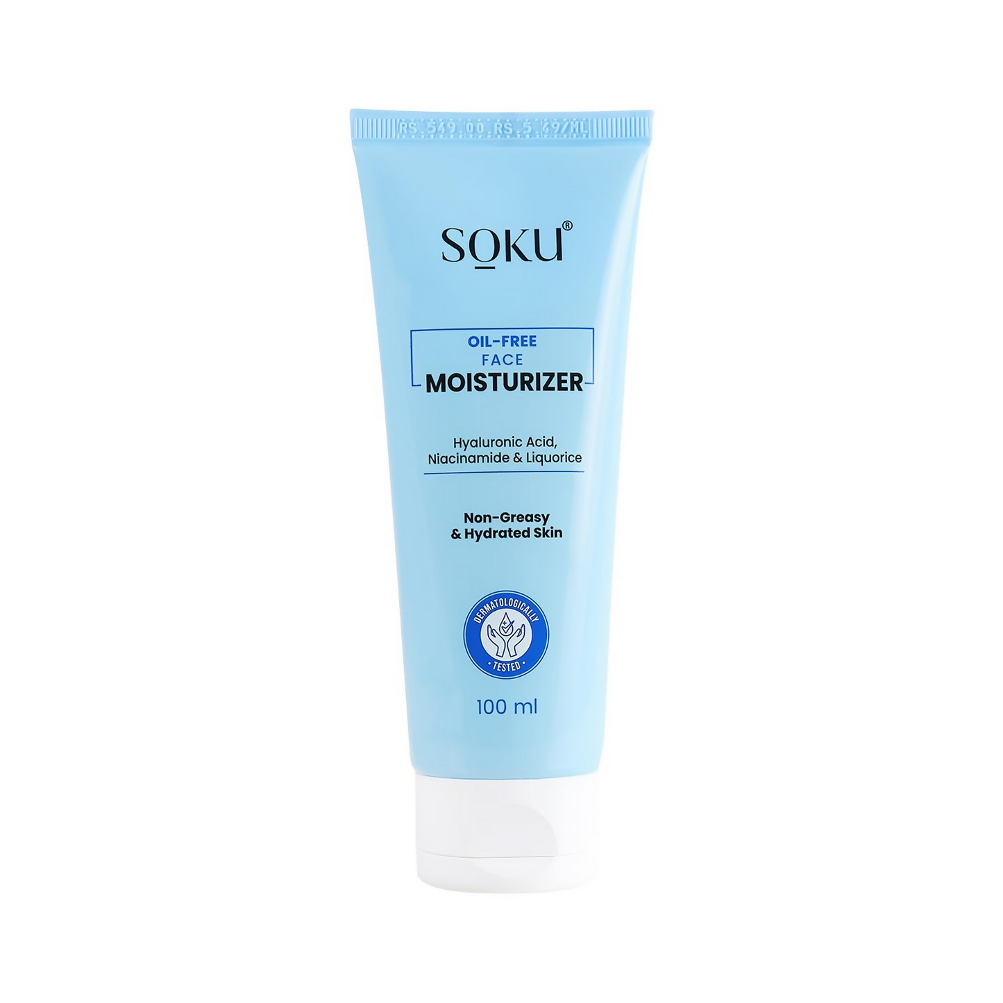 SOKU Oil Free Face Moisturizer Cream
