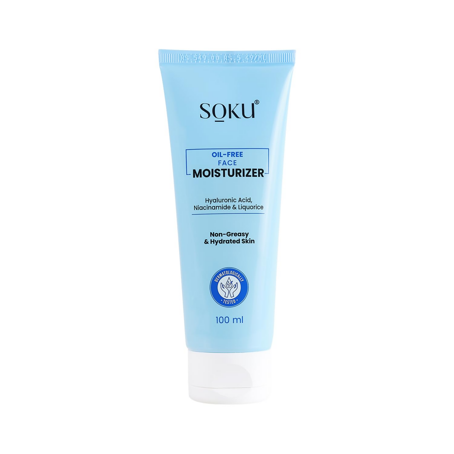 SOKU Oil Free Face Moisturizer Cream