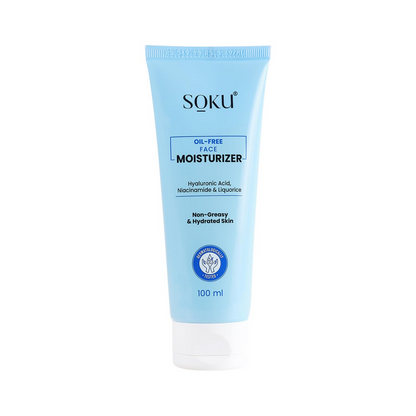 SOKU Oil Free Face Moisturizer Cream