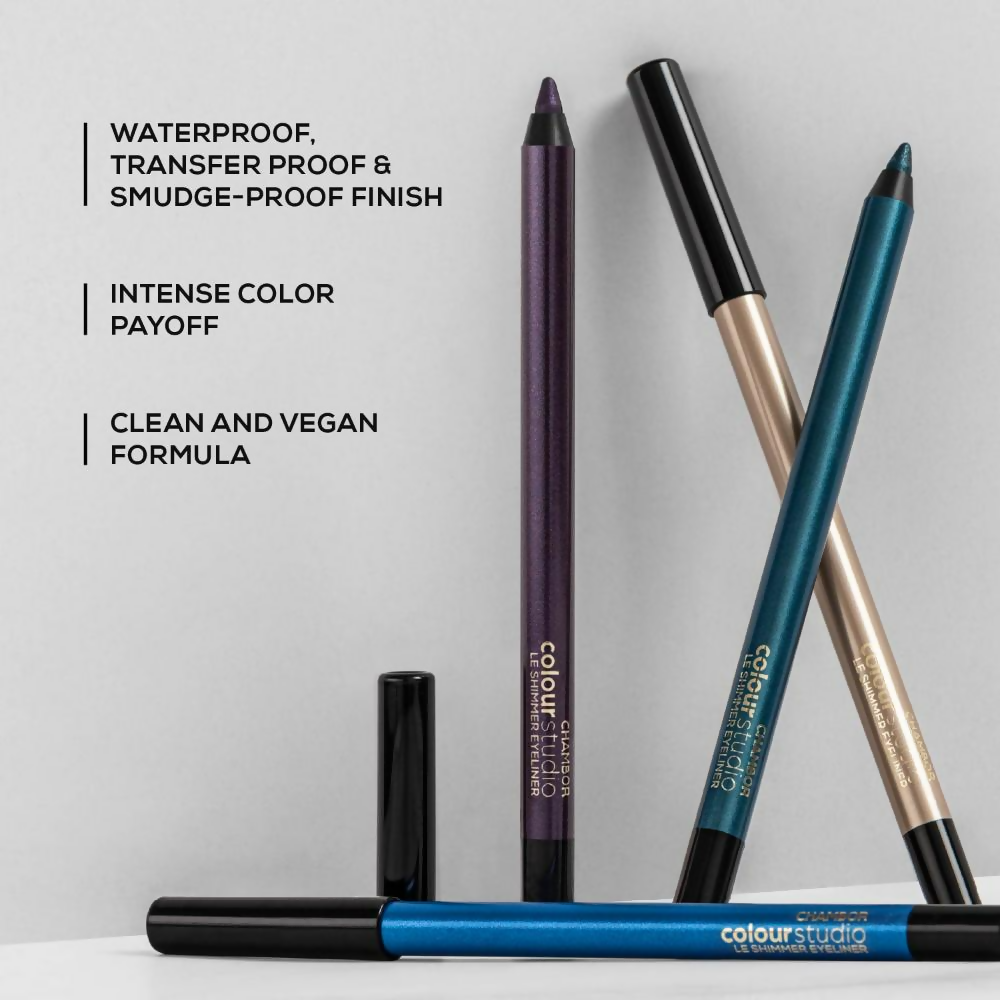 Chambor Colour Studio Le Shimmer Eyeliner - Teal Sequins