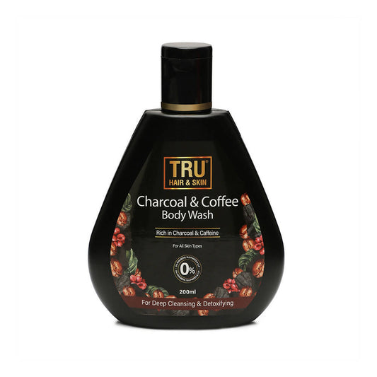 Buy Tru Hair & Skin Charcoal & Coffee Body Wash from DrMediCart, Ship from India to USA