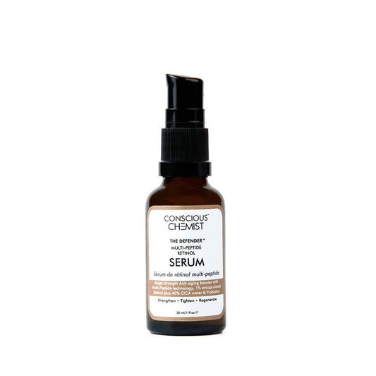 Conscious Chemist The Defender Multi-Peptide Retinol Serum