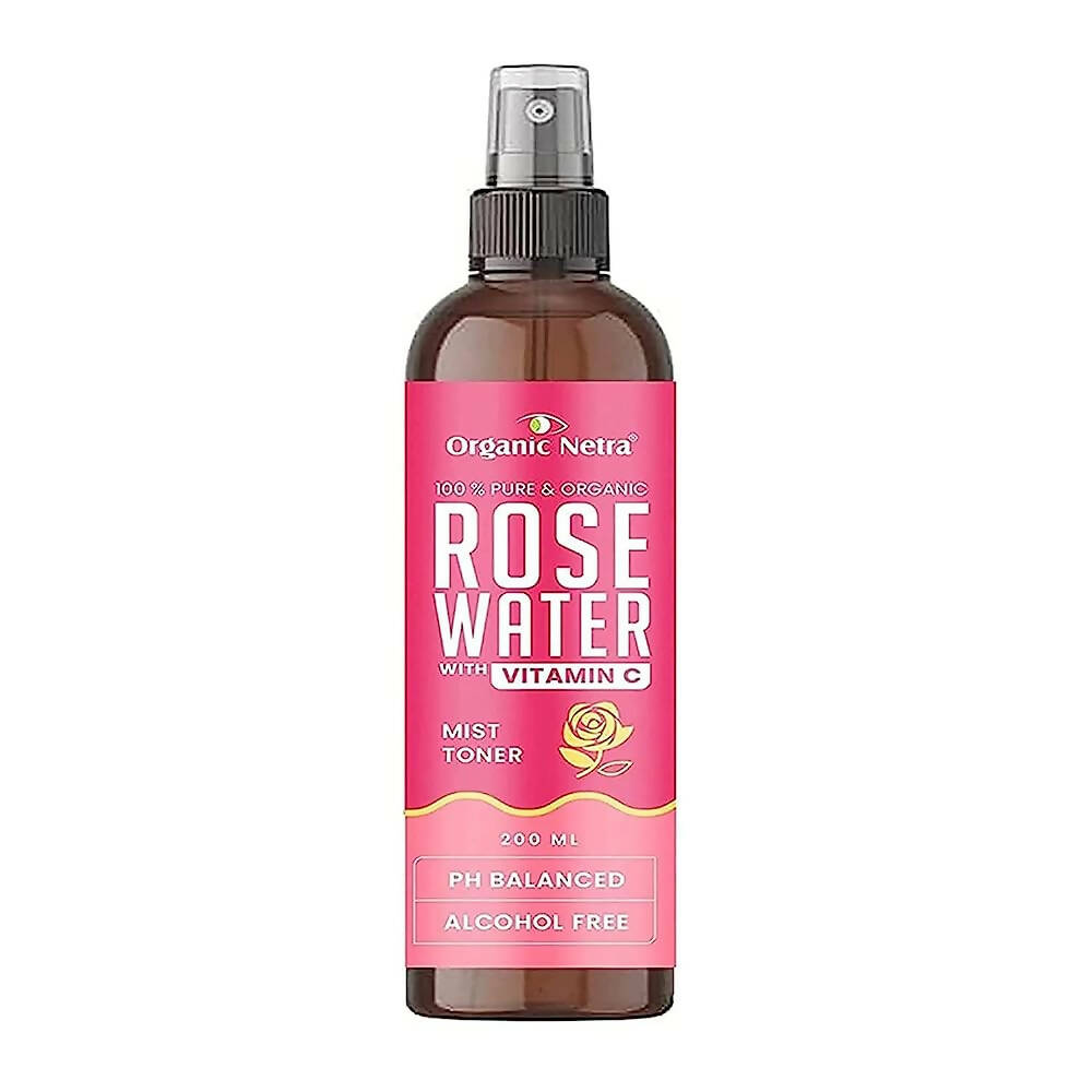 Buy Organic Netra Rose Water with Vitamin C from DrMediCart, Ship from India to USA