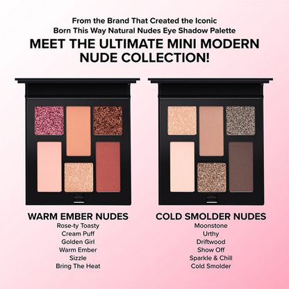 Too Faced Born This Way Nude Mini Eye Shadow Palette - Warm Ember Nudes