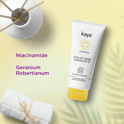 Kaya Ultra Light Aquagel Sunscreen SPF 25