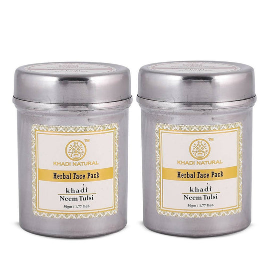 Buy Khadi Natural Neem Tulsi Herbal Face Pack from DrMediCart, Ship from India to USA