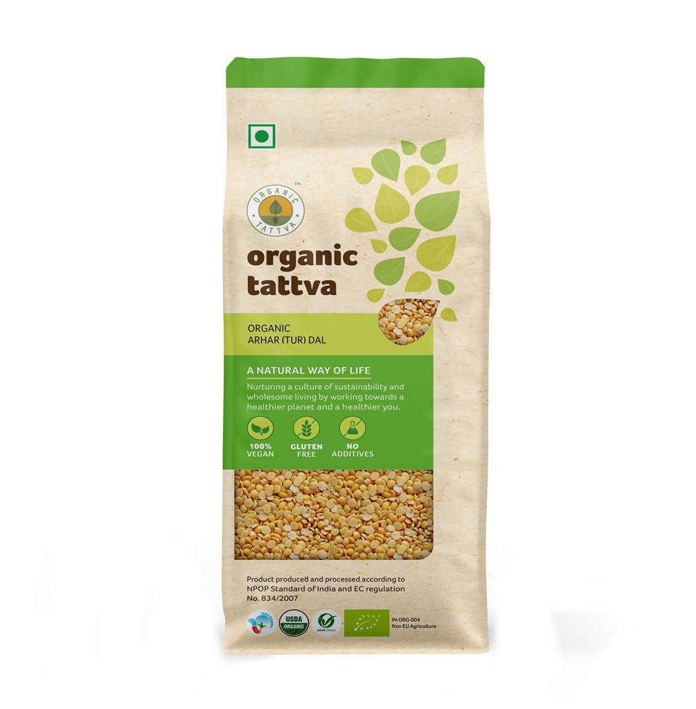 Buy Organic Tattva Arhar (Tur) Dal from DrMediCart, Ship from India to USA