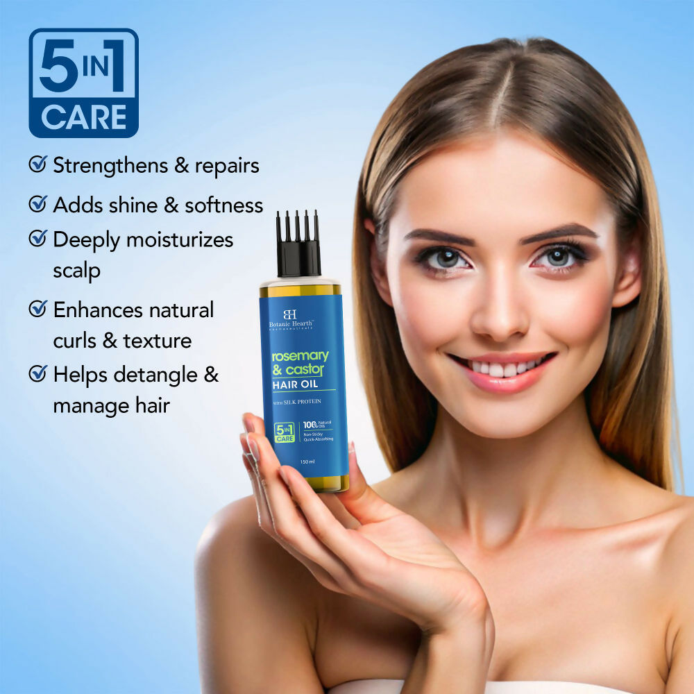 Botanic Hearth Rosemary & Castor Hair Oil