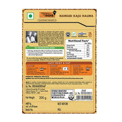Kitchens of India Nawabi Kaju Halwa