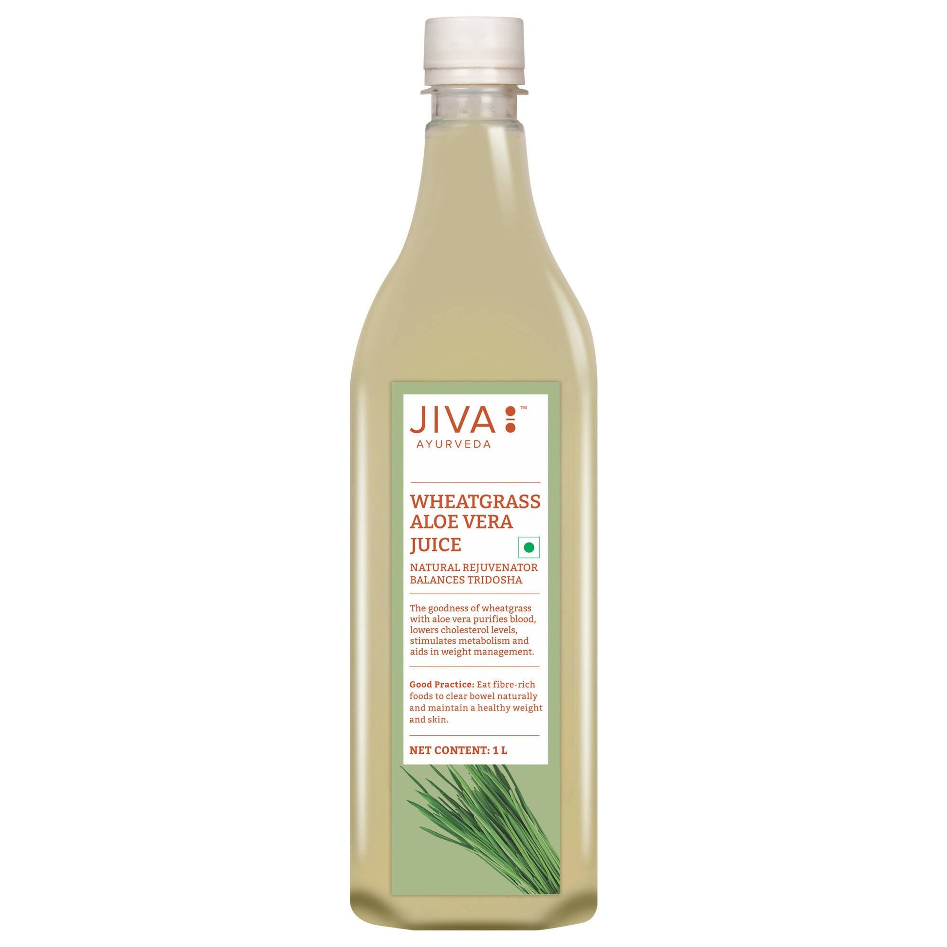 Jiva Ayurveda Wheatgrass Aloe Vera Juice