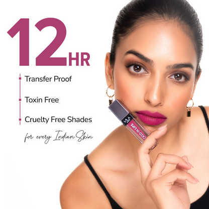 Mila Beaute 12 Hr Non-Transfer Locked-In Liquid Lipstick - Sweet Candy