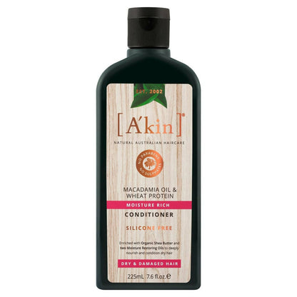 Buy Akin Macadamia & Wheat Protein Moisture Rich Conditioner from DrMediCart, Ship from India to USA