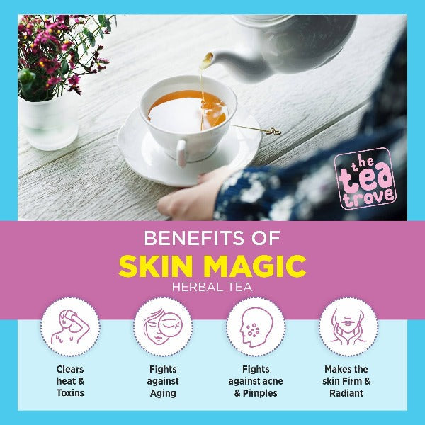 The Tea Trove - Skin Magic Herbal Tea