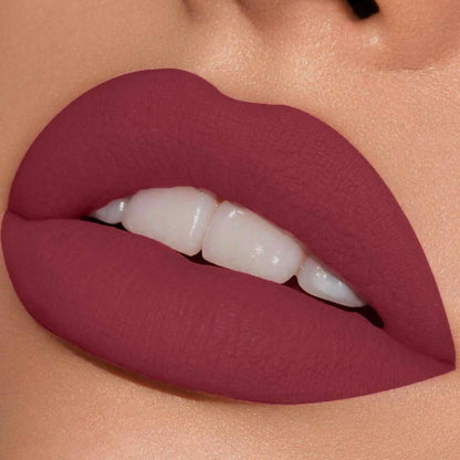TAC - The Ayurveda Co. Liquid Matte Maroon Fantasy Lipstick