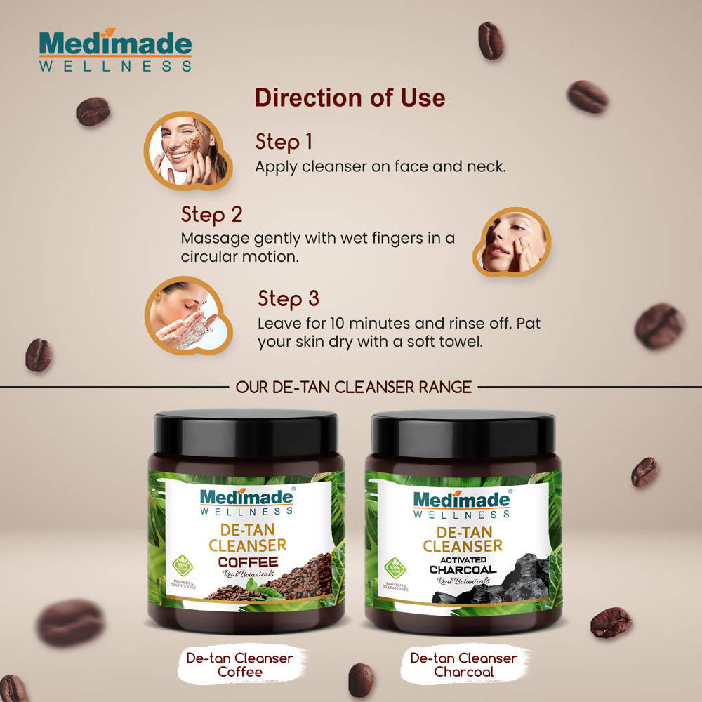 Medimade Wellness Coffee De-Tan Cleanser