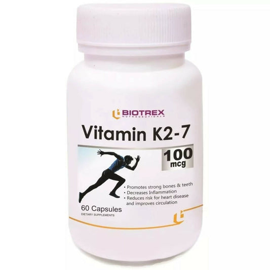 Buy Biotrex Vitamin K2 As Mk-7 100Mcg Capsules from DrMediCart, Ship from India to USA