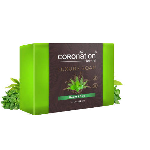 Buy Coronation Herbal Neem & Tulsi Luxury Soap from DrMediCart, Ship from India to USA