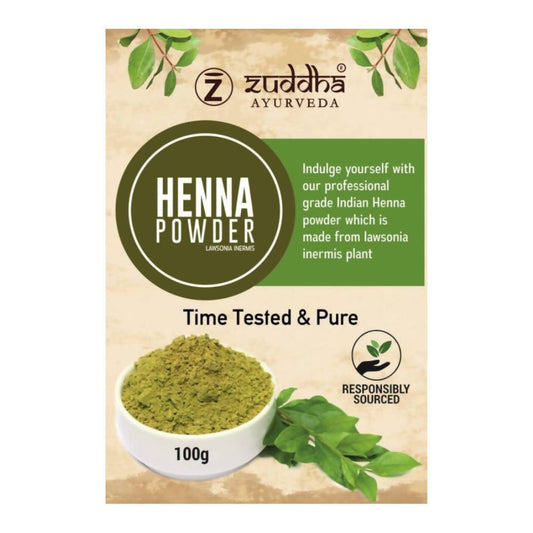 Zuddha Ayurveda Henna Powder - DrMediCart