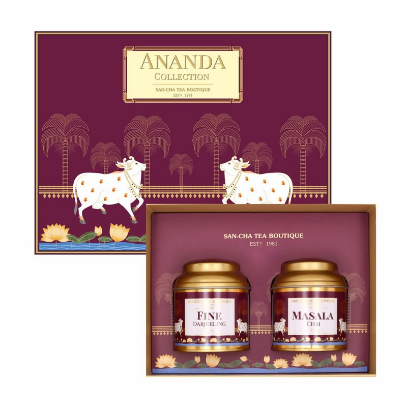 SAN-CHA Tea Boutique Ananda Collection Tea Gift Box