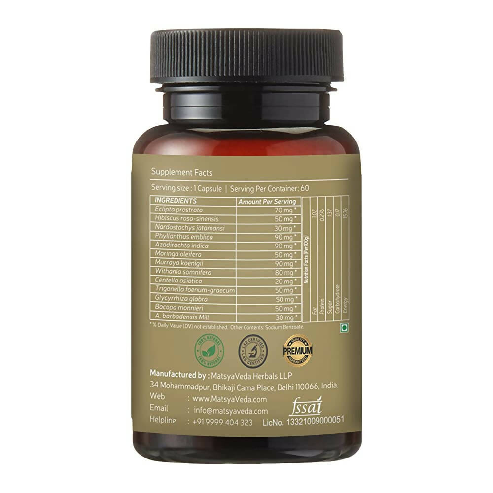 Matsya Veda Hair XL Capsules