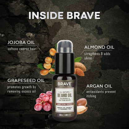 Brave Essentials All Natural Beard Oil