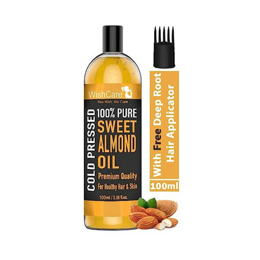 Buy WishCare Pure Cold Pressed Sweet Almond Oil from DrMediCart, Ship from India to USA