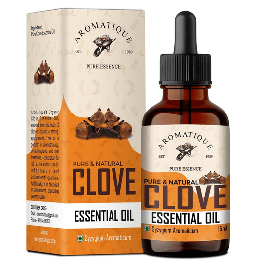 Aromatique Pure Clove Oil For Teeth Pain- Natural Aromatic Essence
