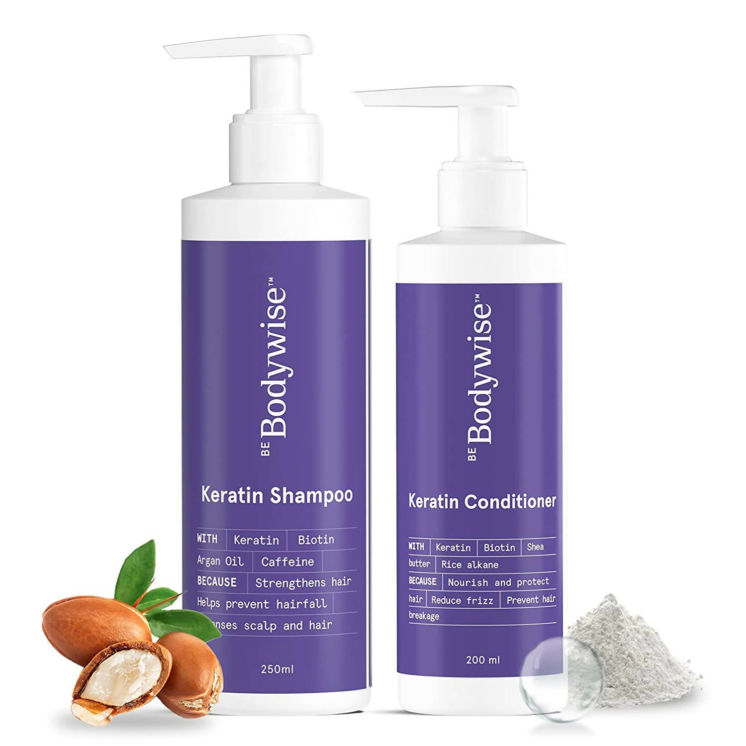 Buy BeBodywise Keratin Shampoo and Conditioner from DrMediCart, Ship from India to USA