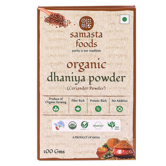 Samasta Foods Organic Dhaniya (Coriander) Powder