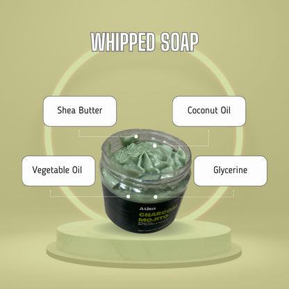 Buy Atisa Charcoal Mojito Whipped Soap from DrMediCart, Ship from India to USA