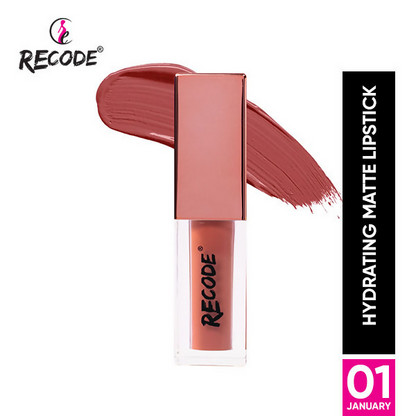 Recode Hydrating Matte Liquid Lipstick - January 01