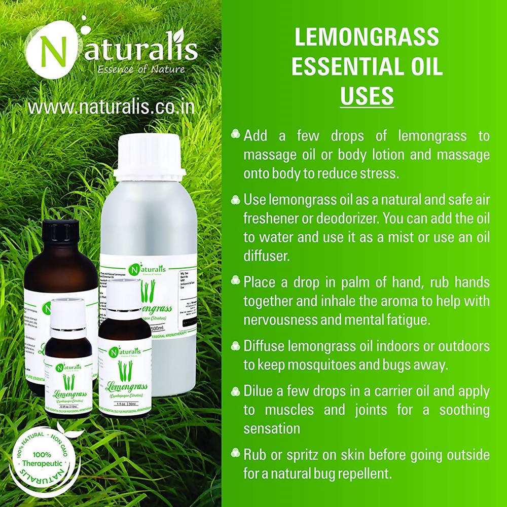 Naturalis Essence of Nature Lemongrass Essential oil